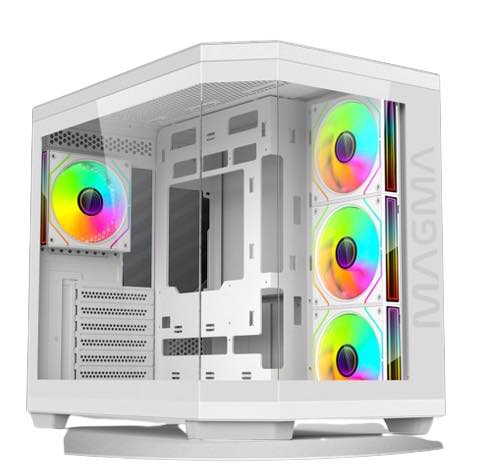 CASE MAGMA V950 7FANS ARGB WHITE
